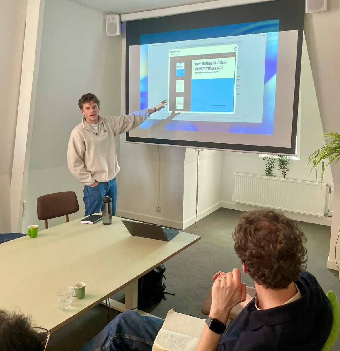 Working session at a consultancy — soev.ai demo