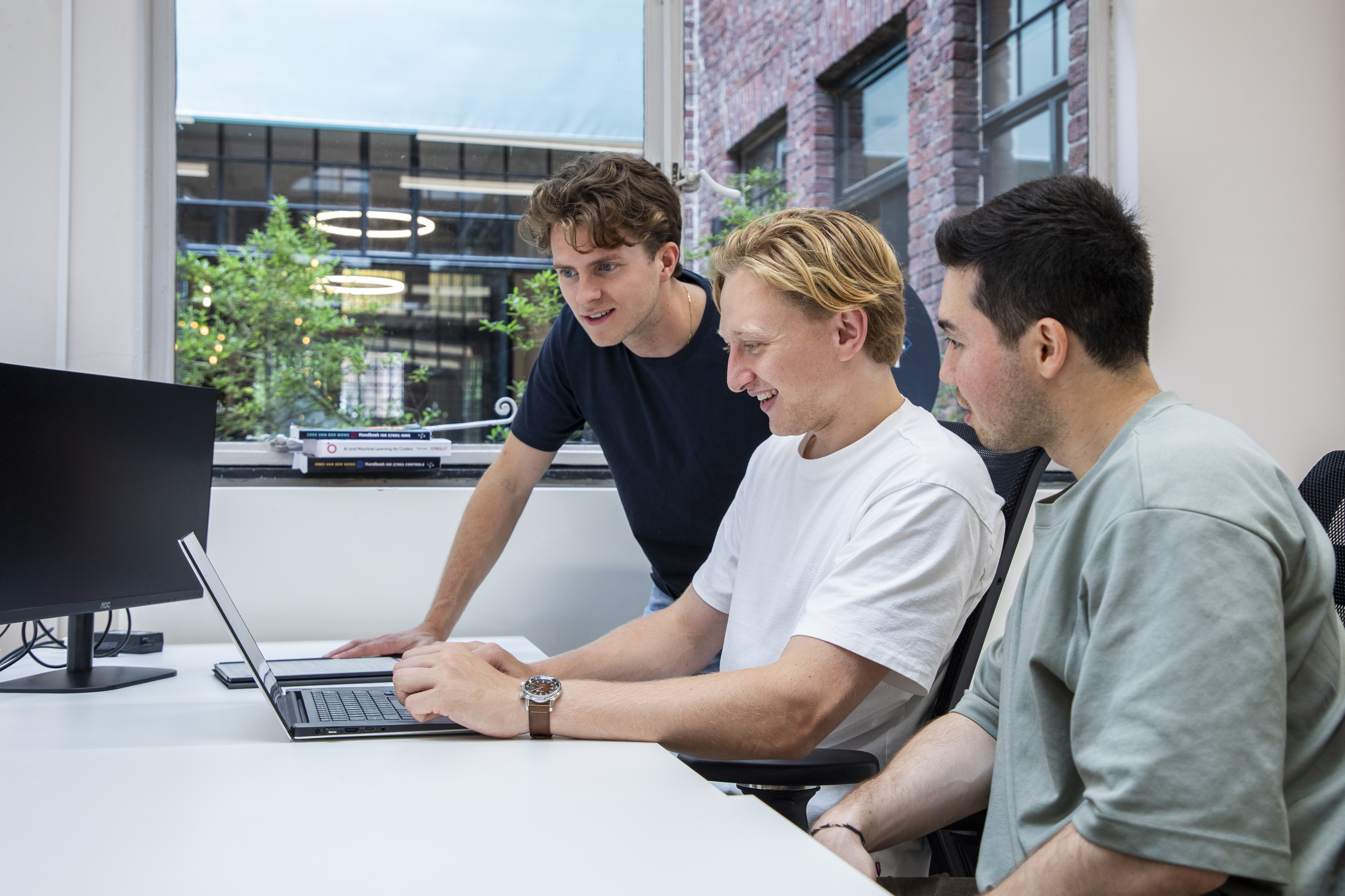 The soev.ai team at work in Rotterdam